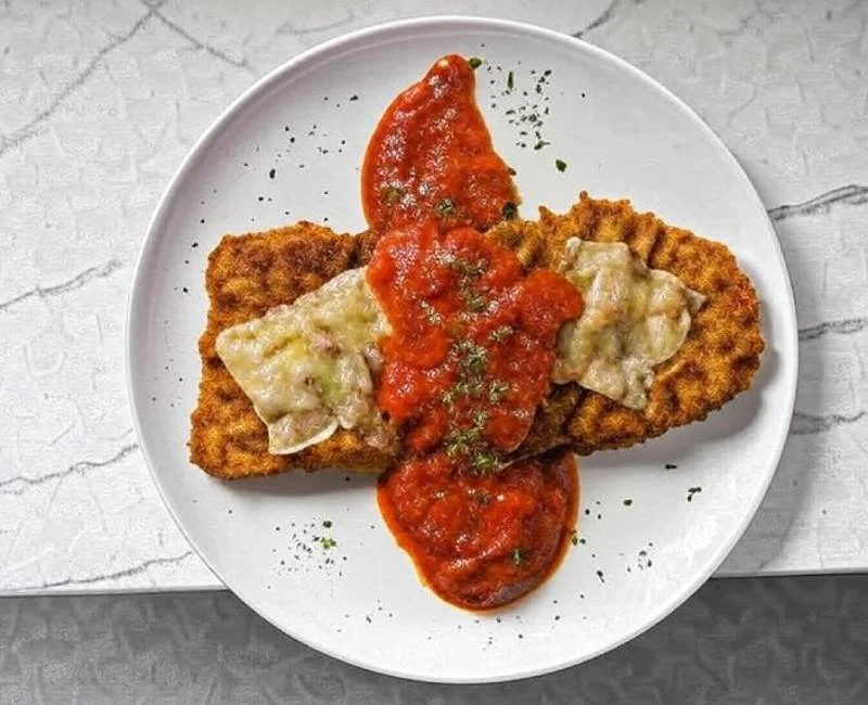 Escalopes de veau Parmigiana