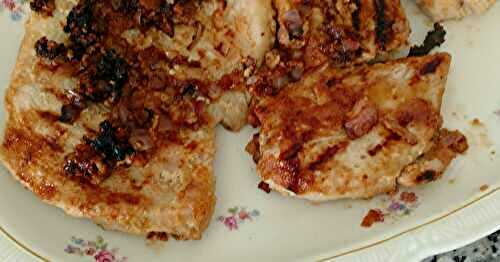 Escalopes de volailles glacées à l'érable