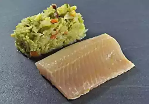 Esturgeon fumé mariné