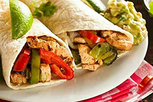 Fajitas de poulet au Cookeo