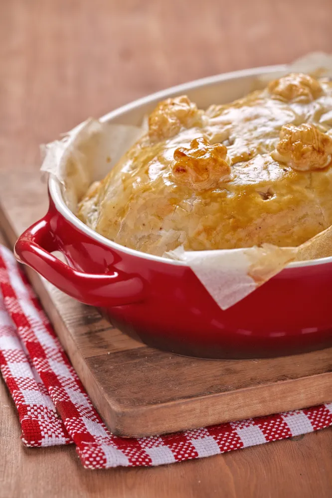 Feuilleté aux champignons