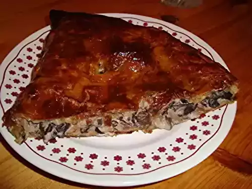 Feuilletés aux champignons