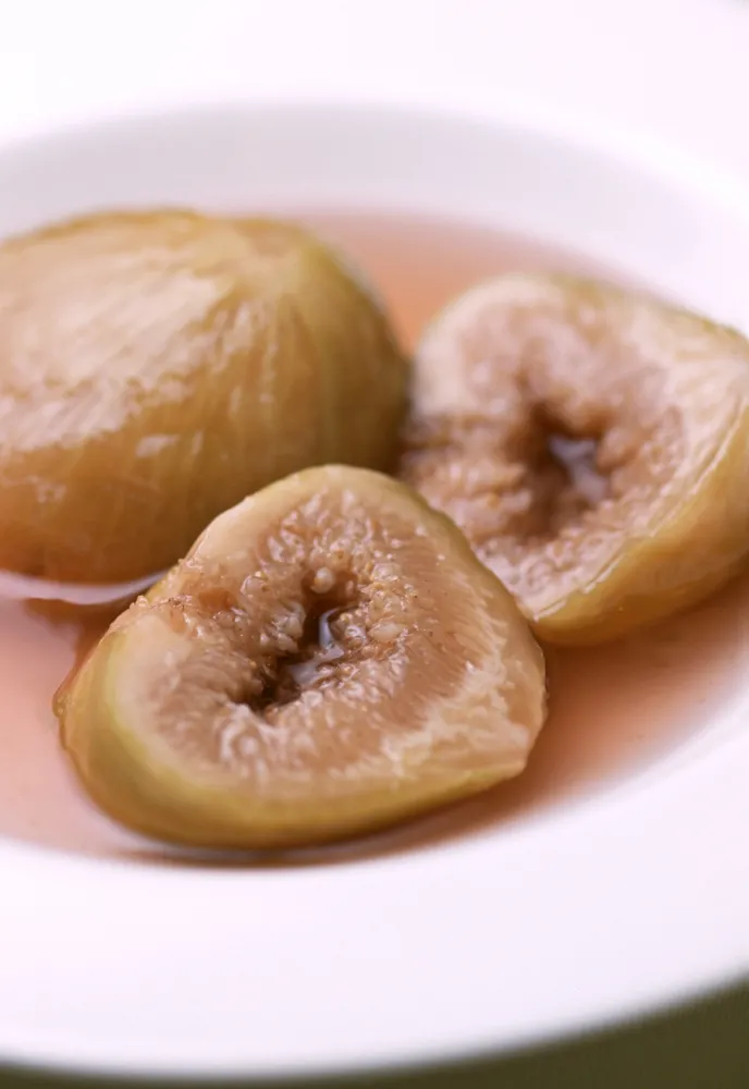 Figues confites au vin rouge au Monsieur Cuisine
