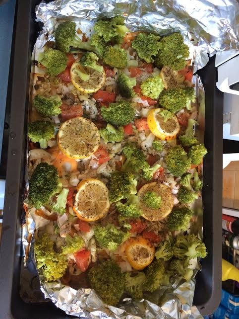 Filet de colin aux légumes