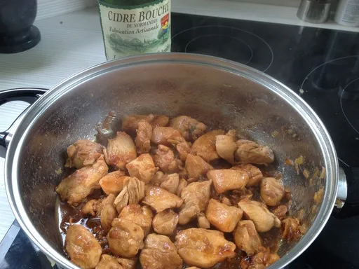 Filet de poulet au cidre
