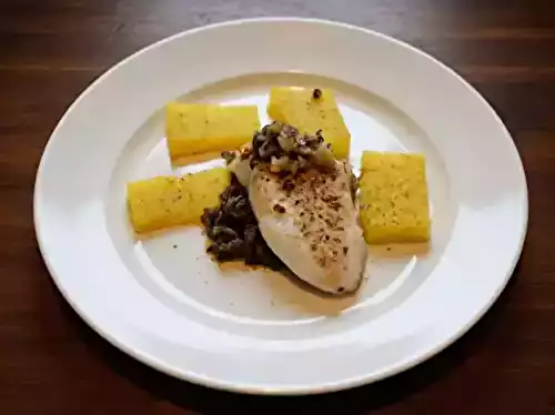 Filet de turbot en tapenade aux arômes de chicorée