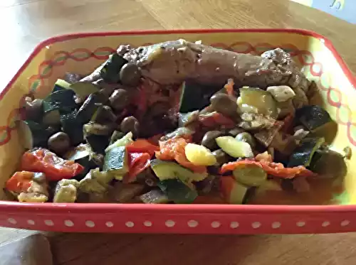 Filet mignon aux olives et au romarin