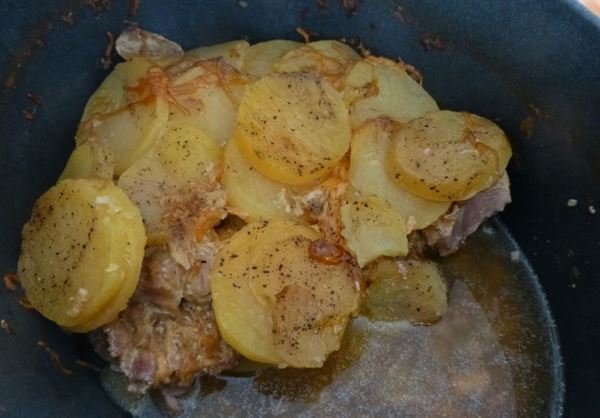 Filet mignon de porc à la dauphinoise