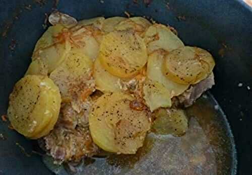 Filet mignon de porc à la dauphinoise