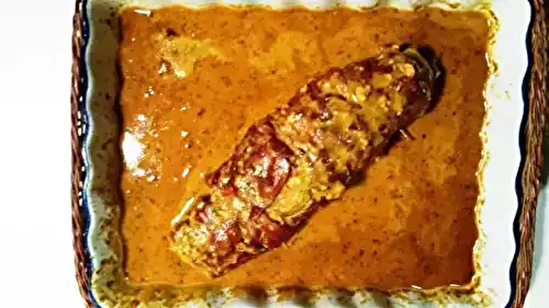 Filet mignon  farci aux tomates séchées et pignons