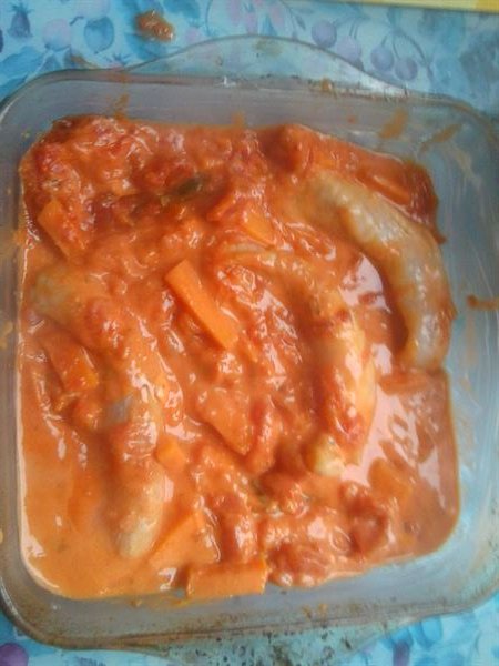 FILETS DE LOTTE A L'AMERICAINE