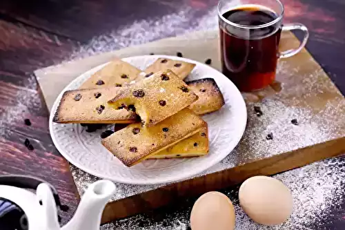 Financiers aux pépites de chocolat