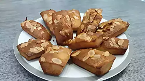 Financiers poire-amande