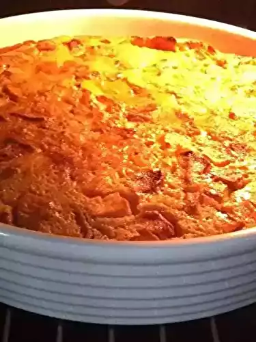 Flan aux pommes caramélisées