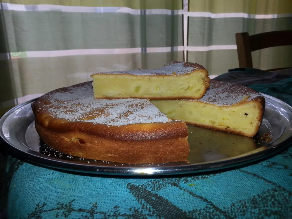 Flan de courgettes sucré