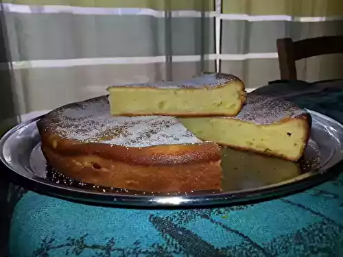 Flan de courgettes sucré