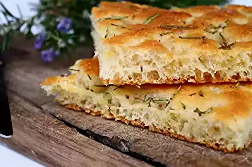 Focaccia au romarin
