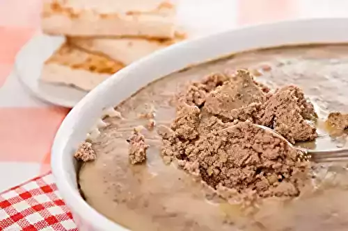 Foie gras au mousseux en terrine