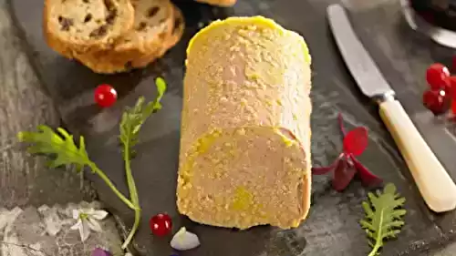 Foie gras cuisson sous vide