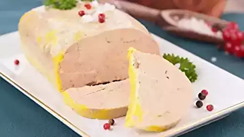 Foie gras mi-cuit façon Sauternes