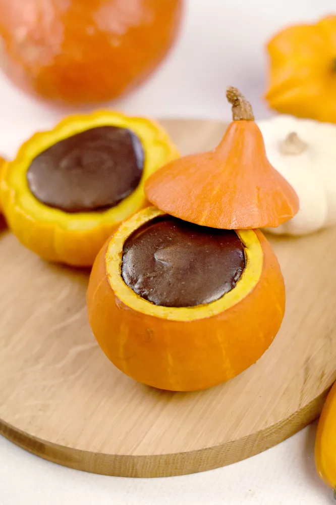 Fondant au chocolat au potimarron