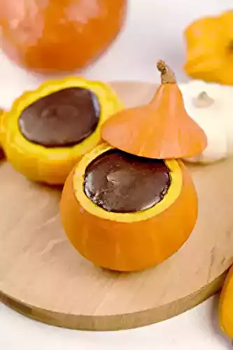 Fondant au chocolat au potimarron
