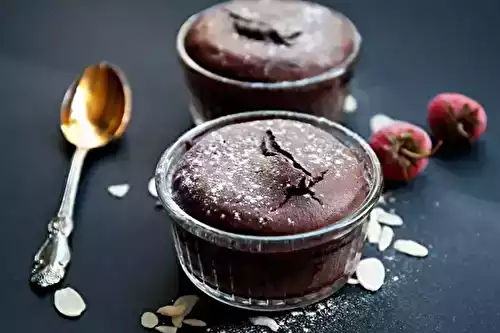 Fondant au chocolat corsé (au miel)
