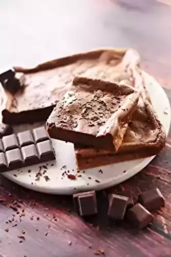 Fondant au chocolat sans beurre, sans farine, sans sucre