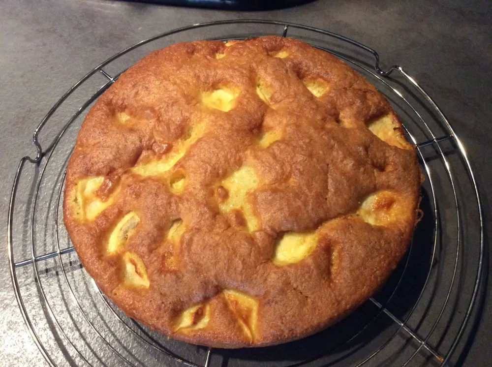 Fondant aux pommes golden