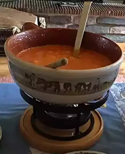 Fondue au fromage aux tomates