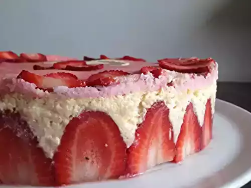 Fraisier chiboust