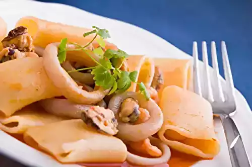Fricassée de calamars à l’italienne au Monsieur Cuisine