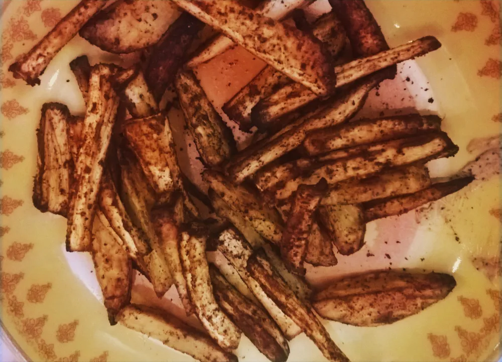 Frites de panais au four