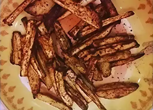 Frites de panais au four