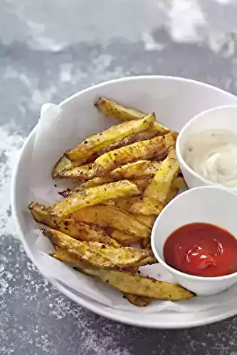 Frites light au four