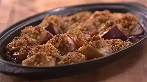 Fruits d'été farcis aux noix par laurent mariotte