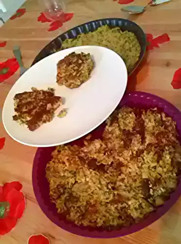 Galette de légumes variés