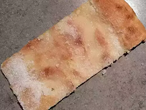 Galette de Pérouges ou tarte au sucre