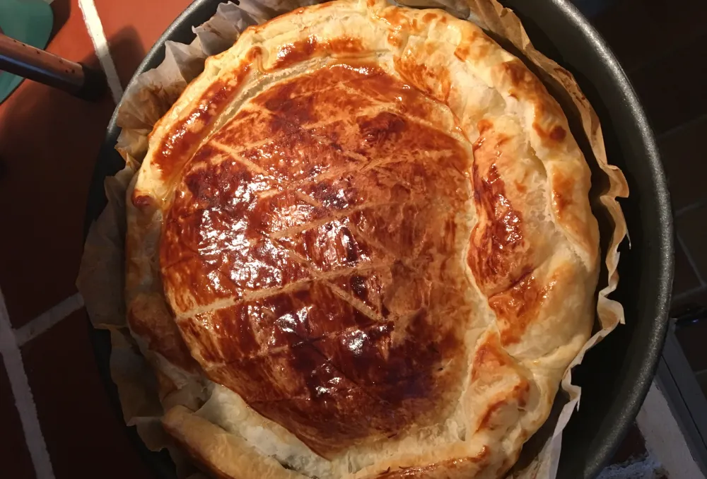 Galette des rois au chocolat facile