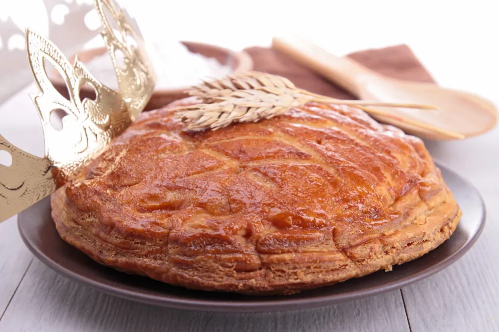 Galette des rois  pommes oranges