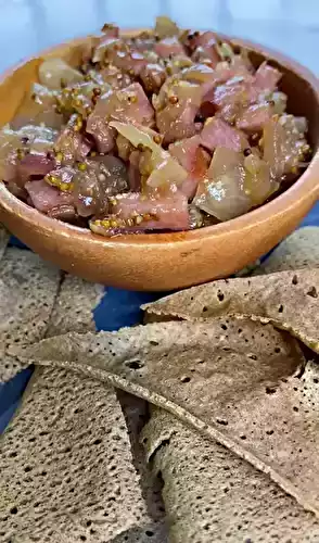 Galettes saucisses revisitées pour l'apéro