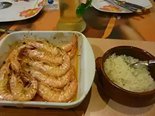 Gambas caraïbes