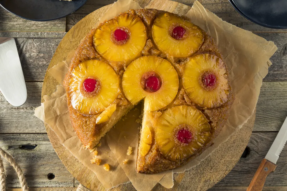 Gâteau à l'ananas facile au cookeo