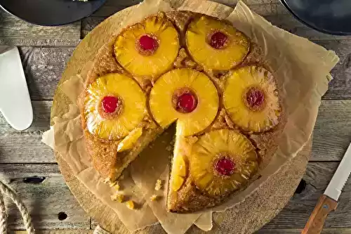 Gâteau à l'ananas facile au cookeo