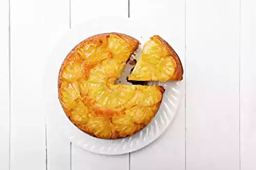 Gâteau à l'ananas facile au monsieur cuisine