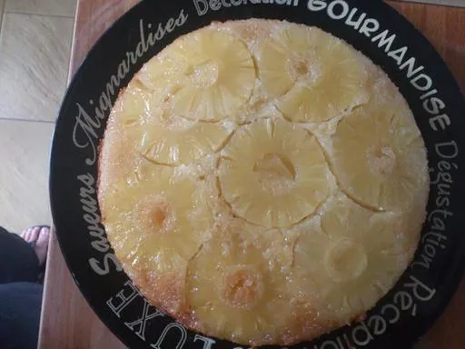 Gâteau à l'ananas très simple