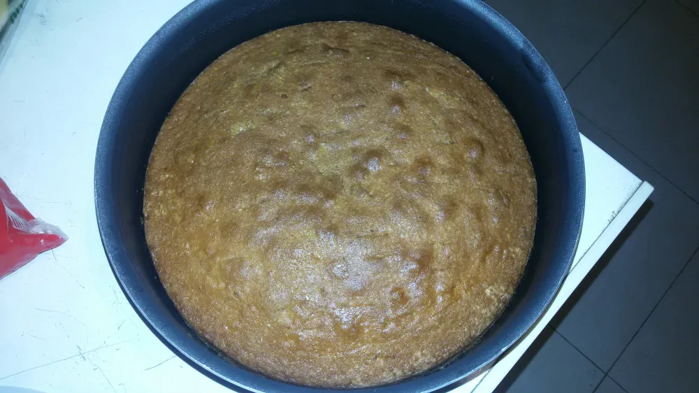 Gâteau à l'orange d'avant fêtes