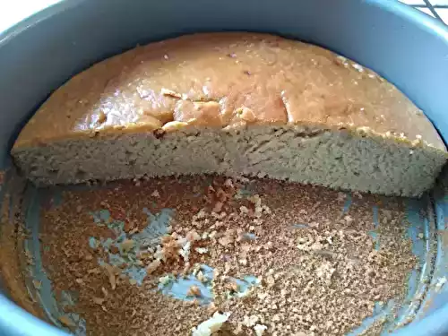 Gâteau à la crème de marrons