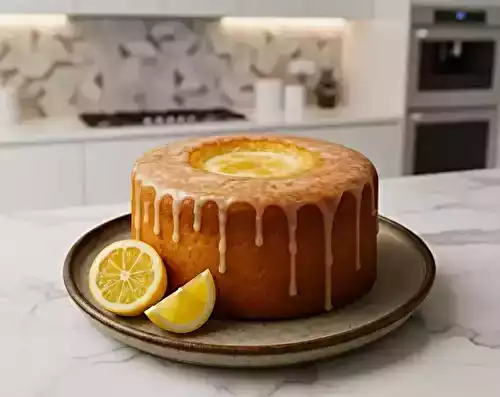 Gâteau au beurre de citron