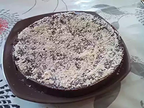 Gâteau au chocolat, amandes et noisettes